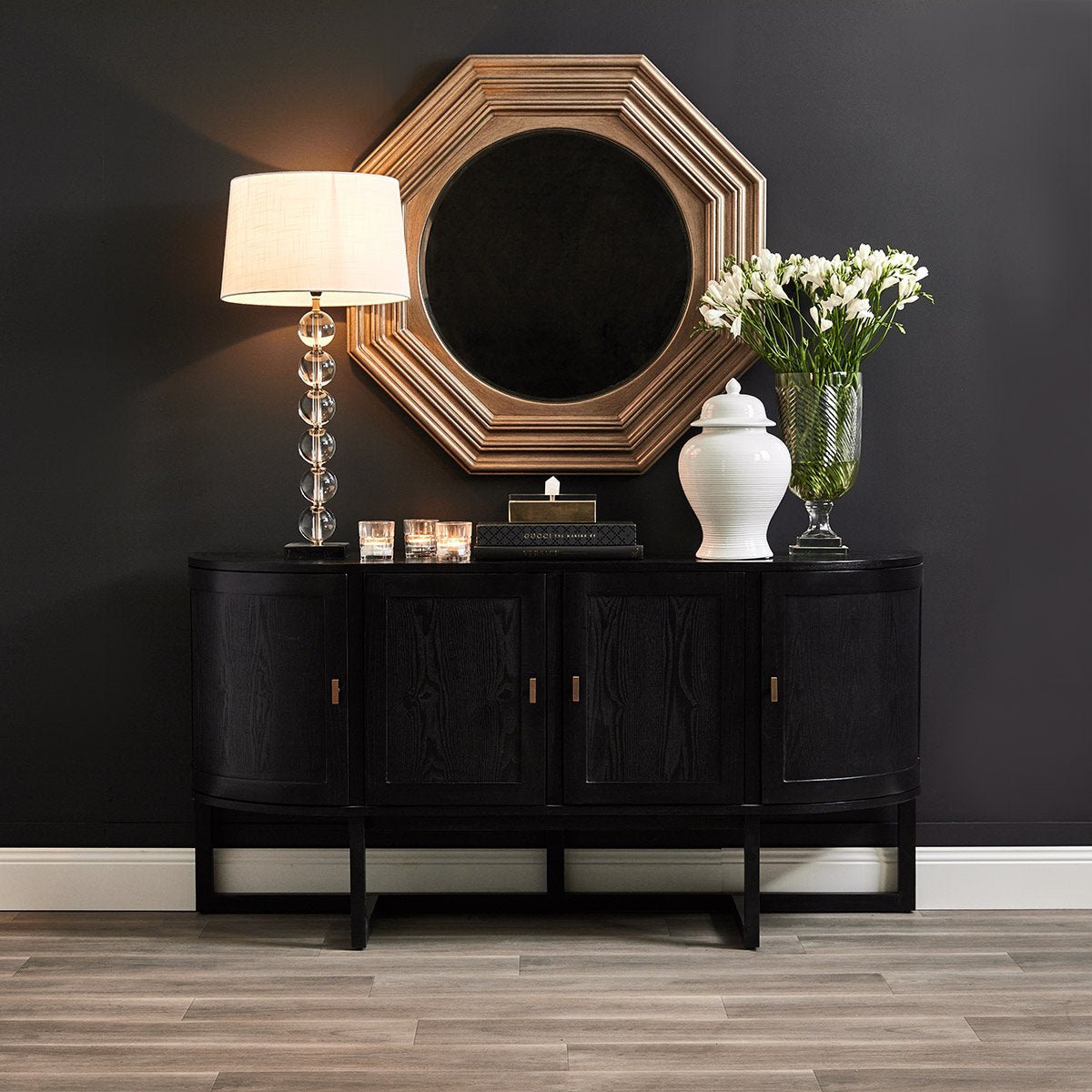 Chanel Crystal Table Lamp-Table Lamp-Cafe Lighting and Living
